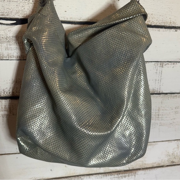 Laura B Collection Bag  Silver RARE Stains! - Picture 2 of 11